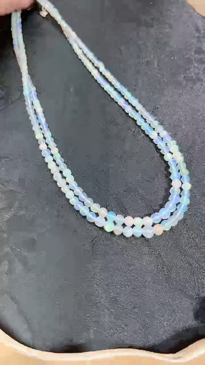 【闪购商品】欧泊颈饰银S925镶嵌多样性发其一圆499