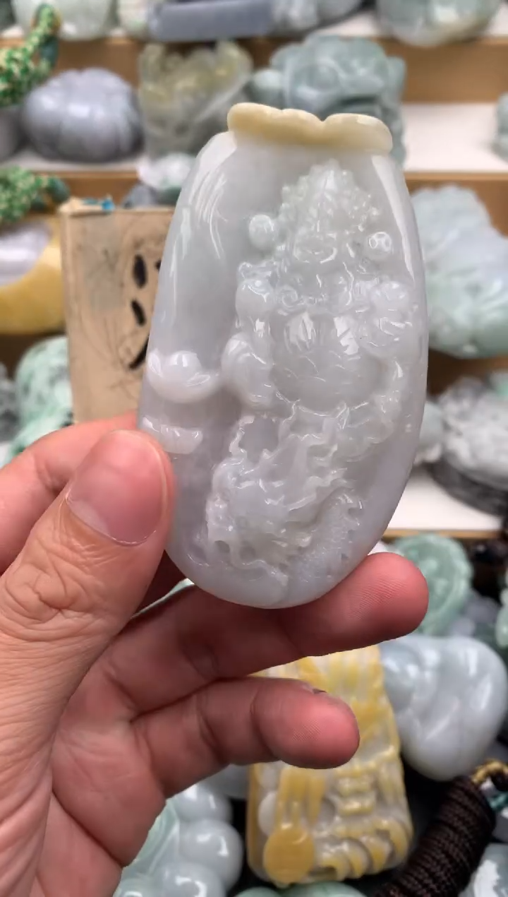 吊坠(不含链)未镶嵌翡翠1