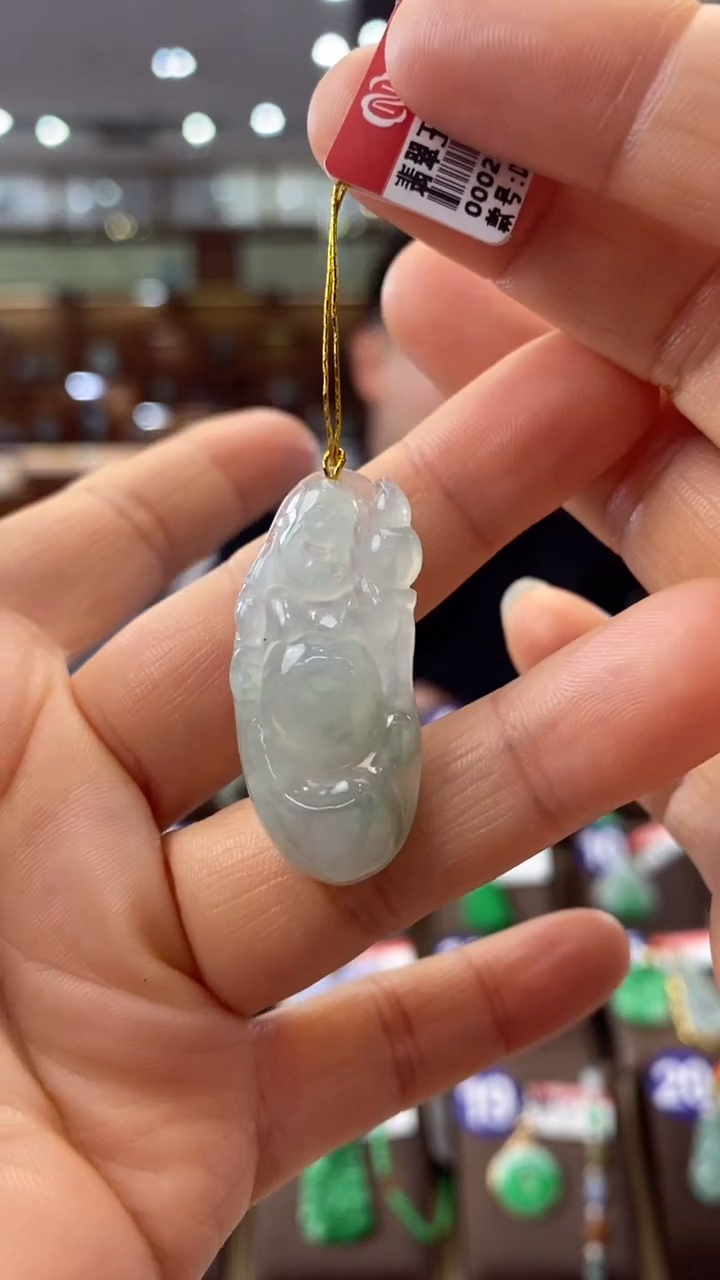 【闪购商品】翡翠颈饰未镶嵌佛公