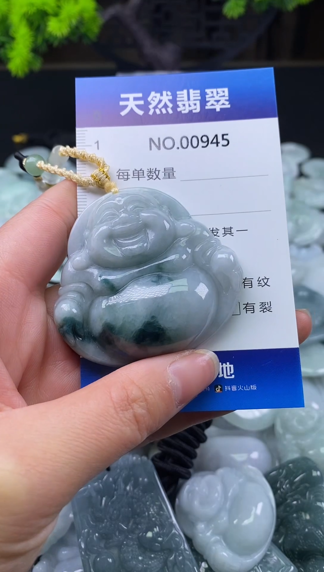 颈饰未镶嵌翡翠天然缅甸翡翠945