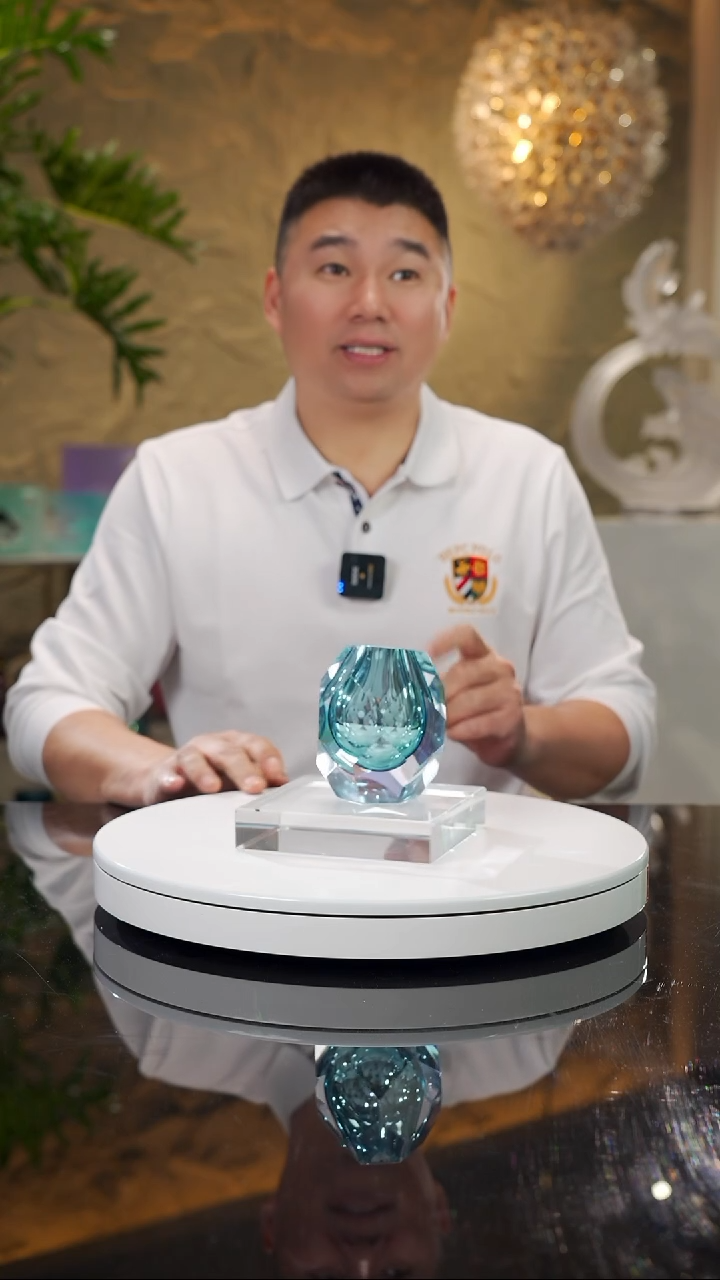 【闪购商品】瓷片福利海水蓝切面香薰瓶