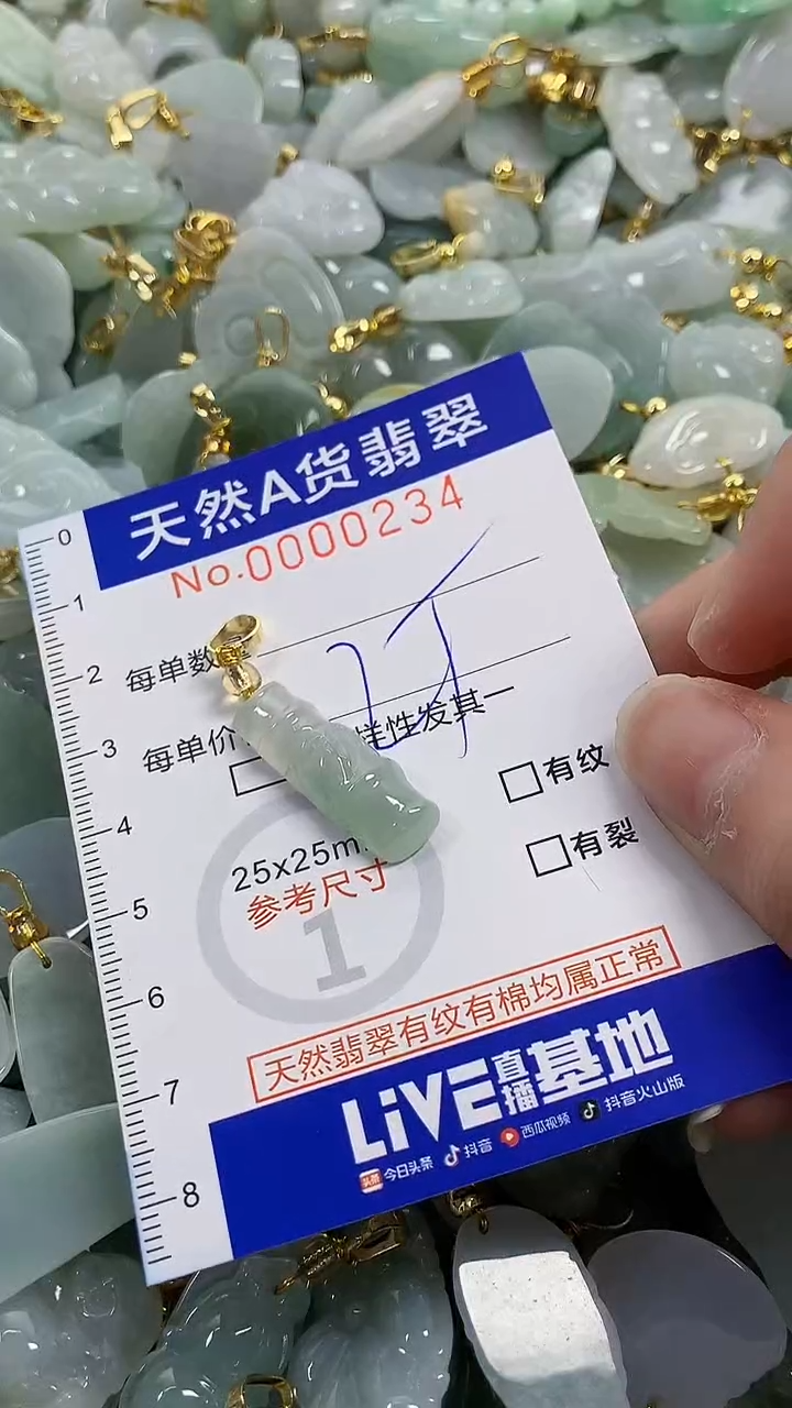 颈饰未镶嵌翡翠纯天然货a翡翠