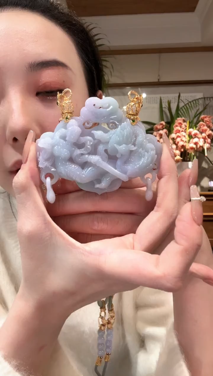 【闪购商品】翡翠颈饰未镶嵌国风