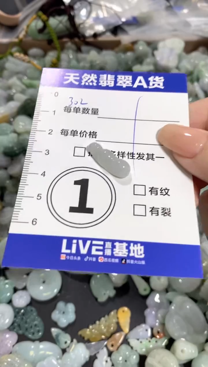 颈饰未镶嵌翡翠天然翡翠A货批量多样性发一件