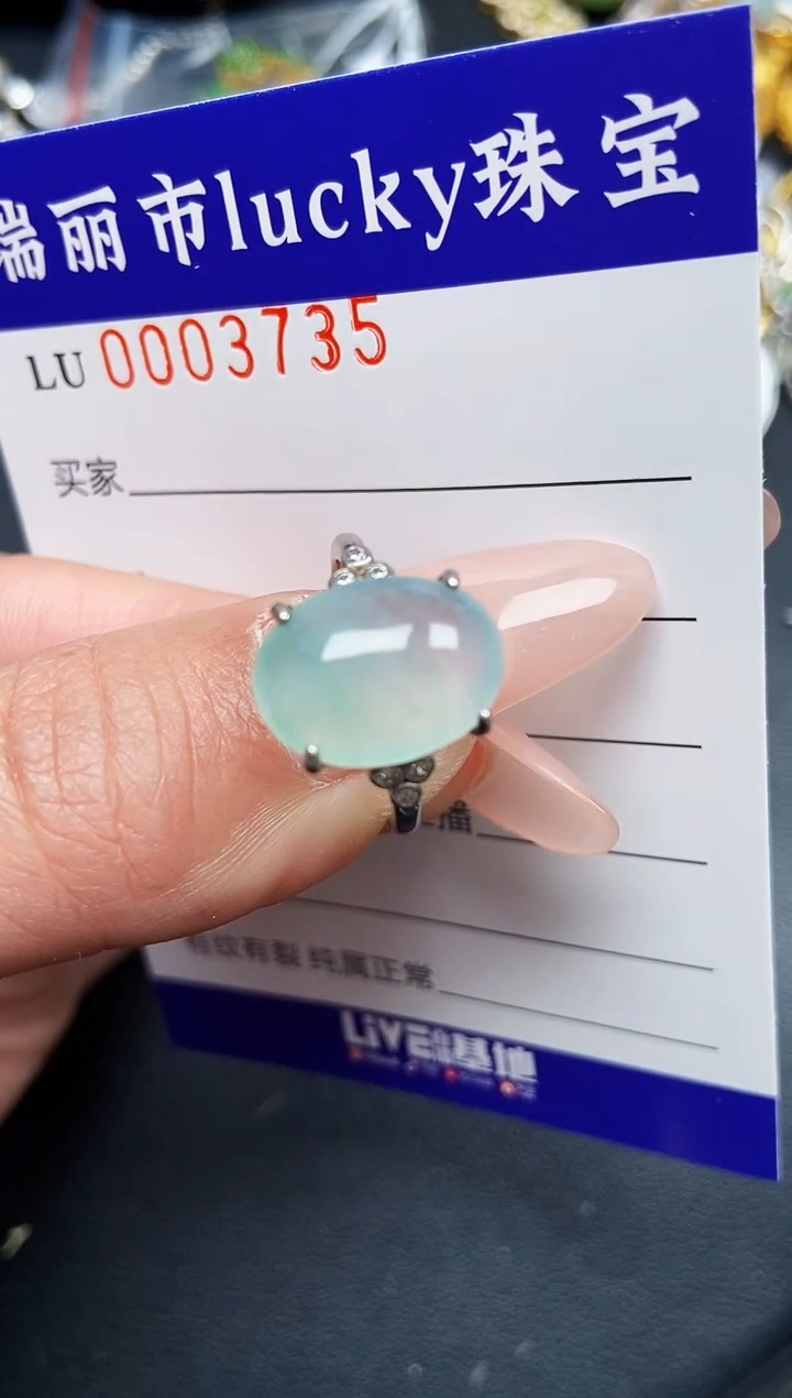 【闪购商品】翡翠颈饰银S925镶嵌3735