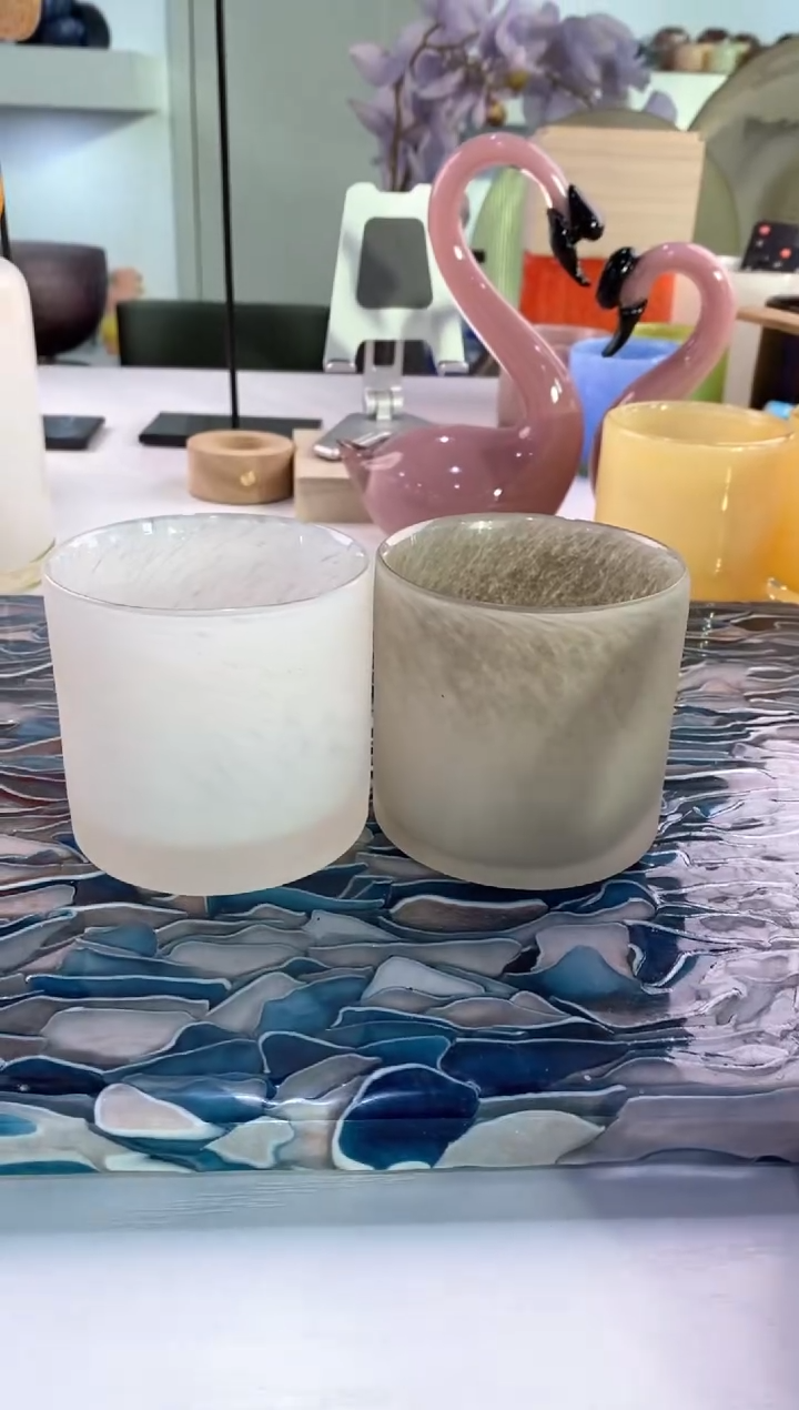 【闪购商品】琉璃慕忆家花瓶一对