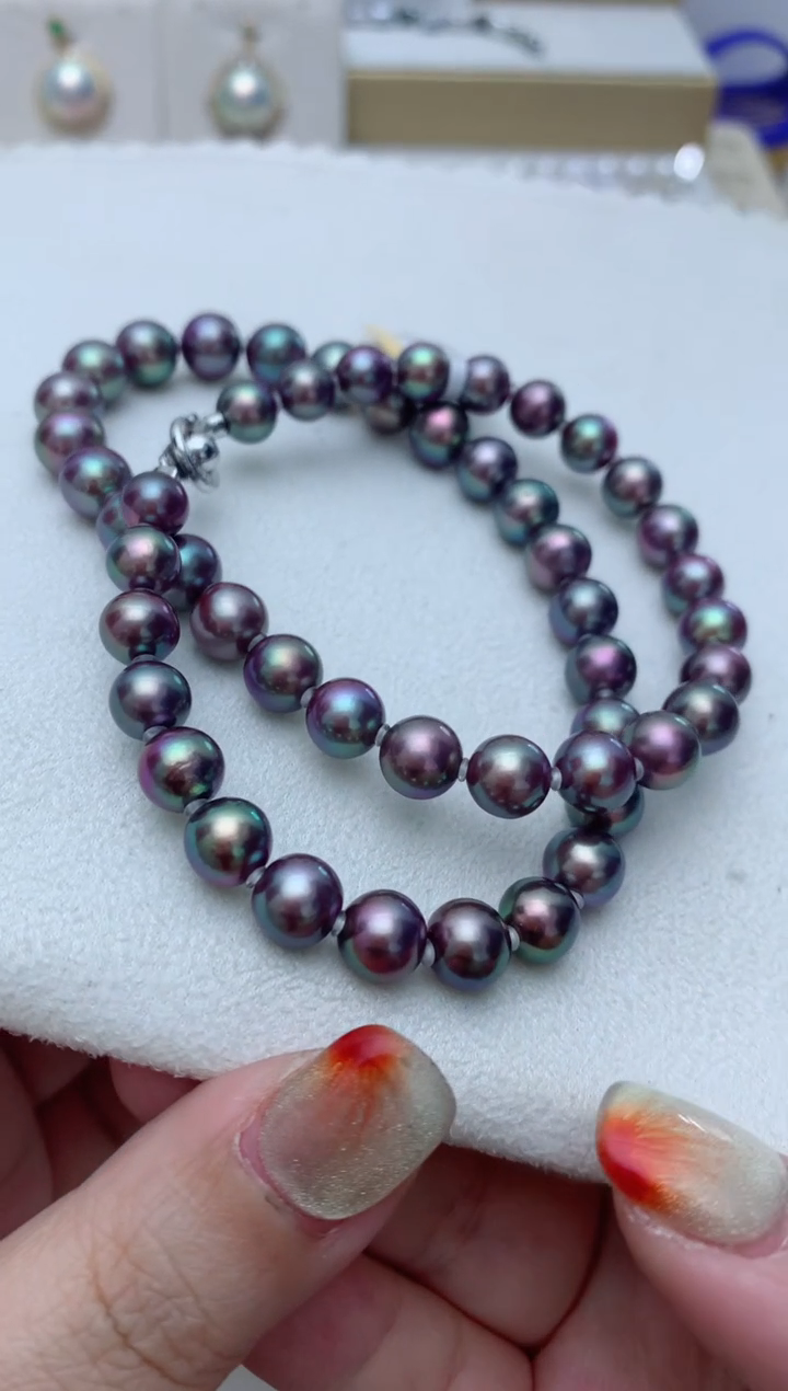 【闪购商品】淡水珍珠项链未镶嵌w81 