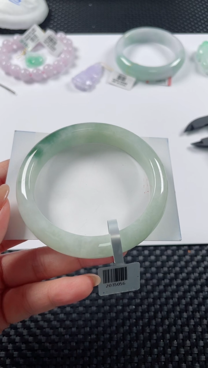 未镶嵌手镯翡翠基地发货H 1537 59+