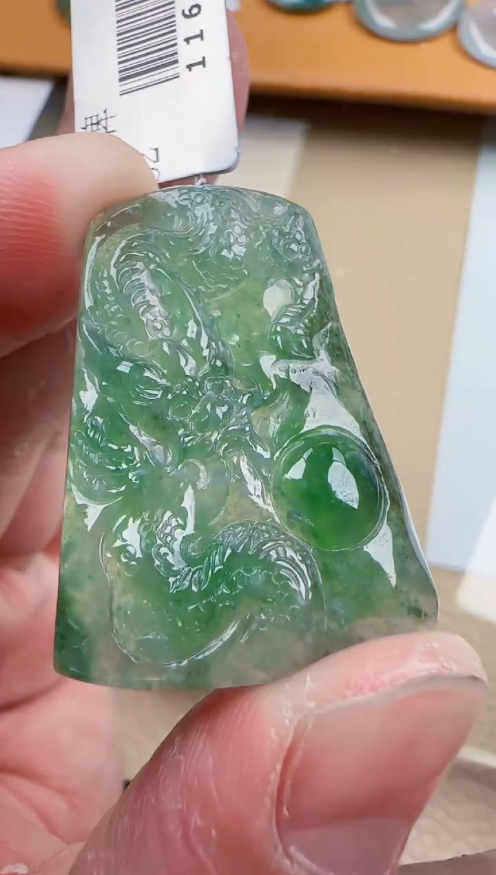 【闪购商品】翡翠颈饰未镶嵌缅甸天然翡翠