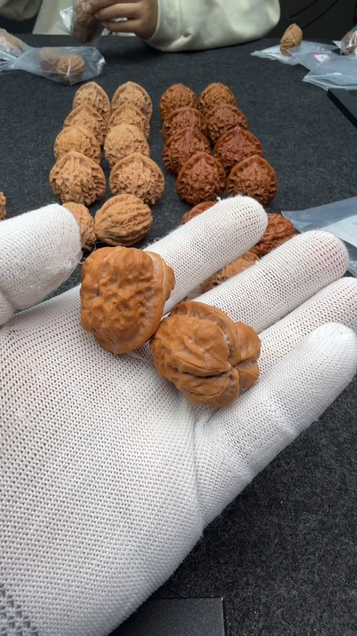 把件文玩核桃自*水晶哇哇29