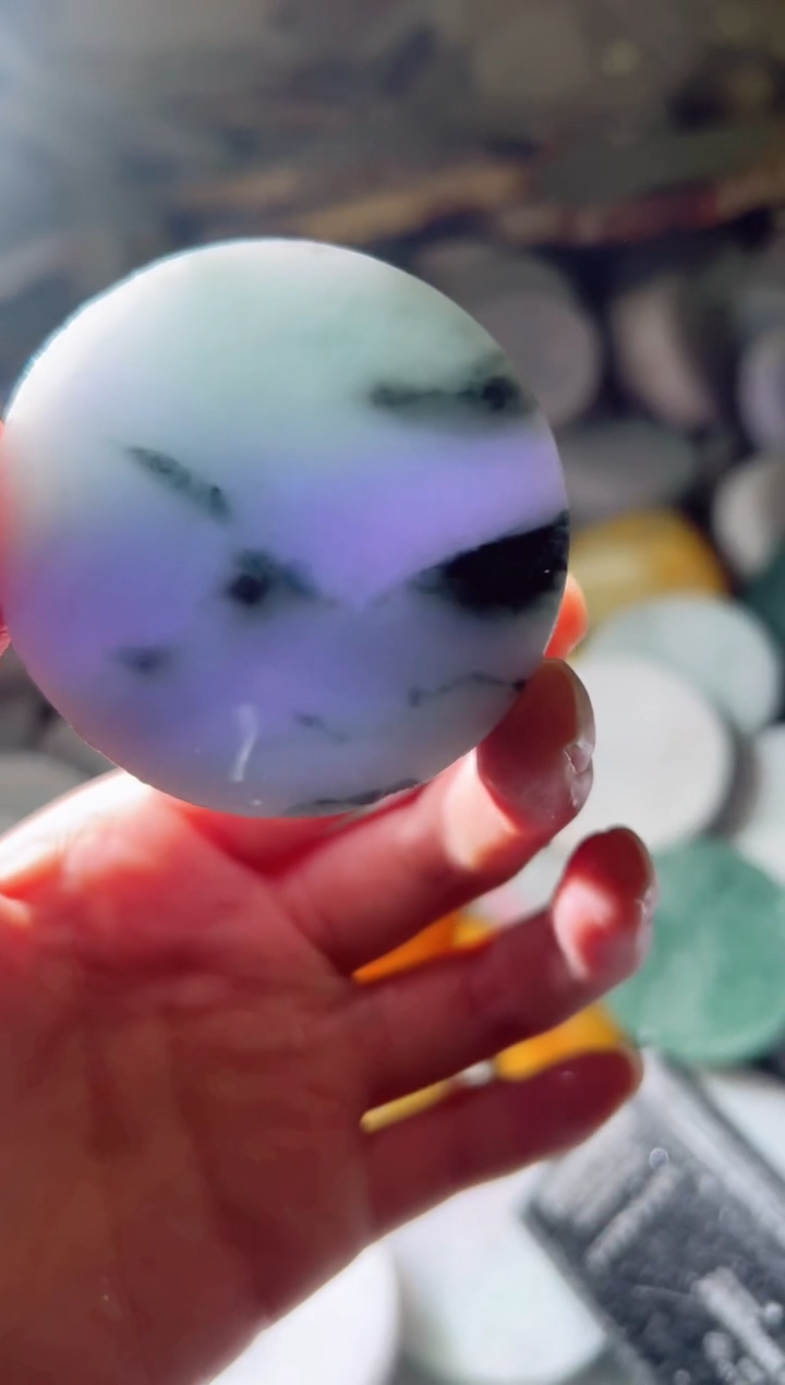 【闪购商品】翡翠颈饰未镶嵌翡翠A货小蒋37