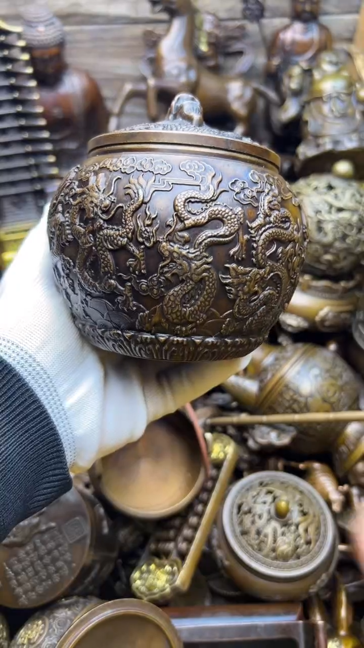 精美铜器，点击下单