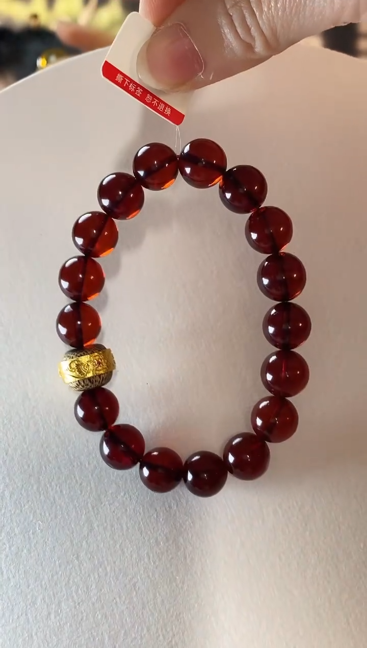【闪购商品】琥珀颈饰未镶嵌血珀单圈11+ 设计款
