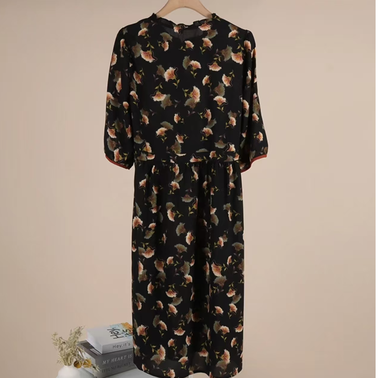 1070心心相印裙妈妈装高妈妈装洋气显瘦气质女装连衣裙