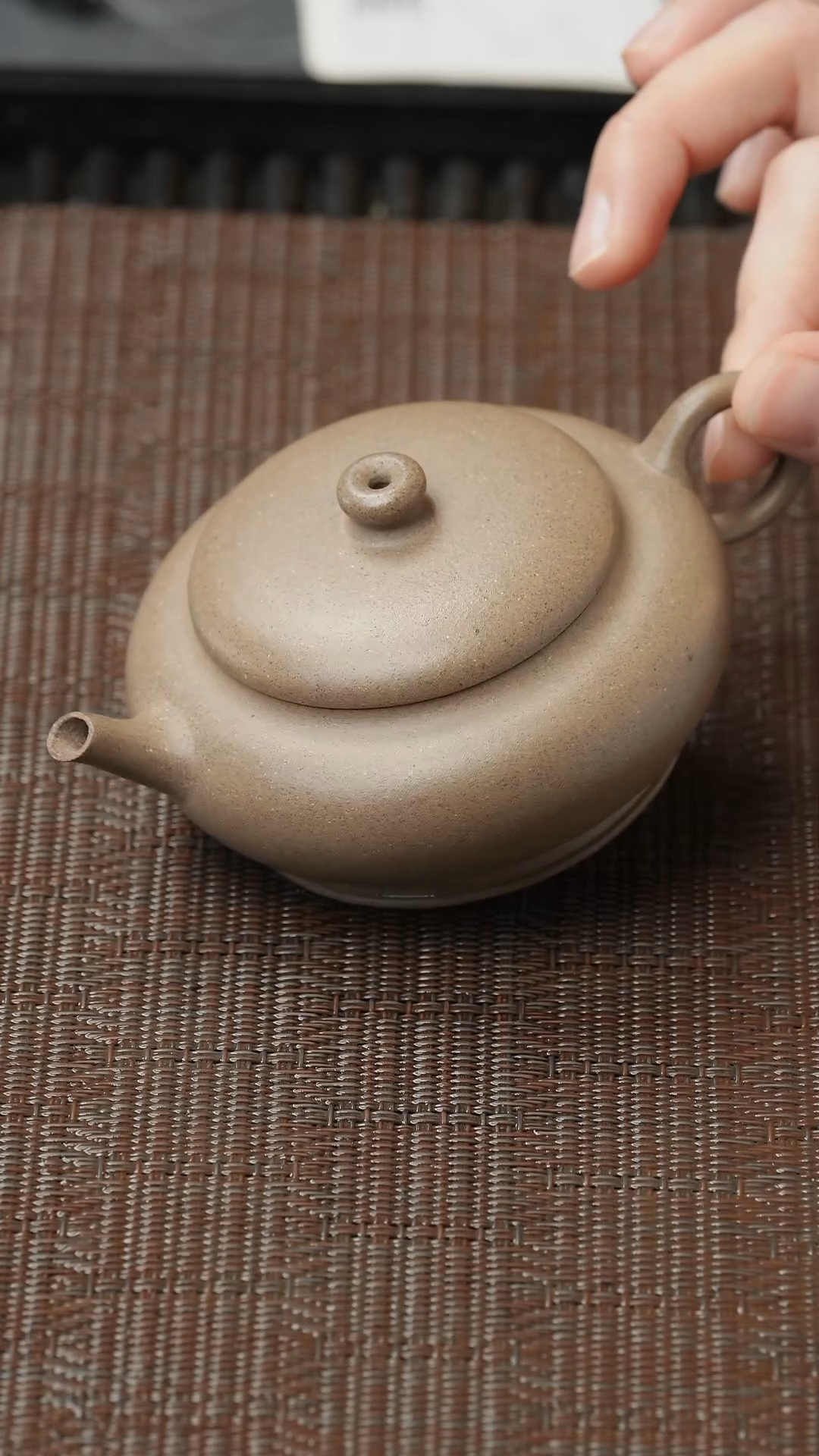【闪购商品】紫砂茶壶五堂 莲池古式-扁灯