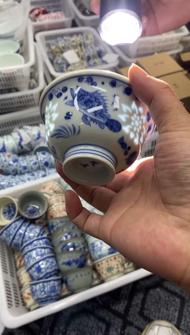 陶瓷景德陶瓷茶具容量约100