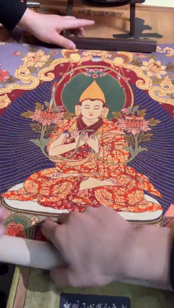 卷轴画卷轴画奥奥的唐卡