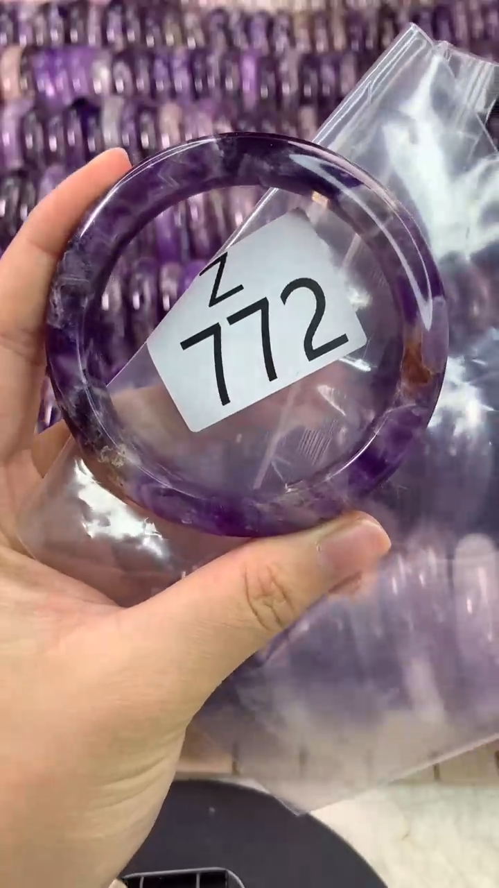 【闪购商品】水晶水晶手镯Z未镶嵌772-59