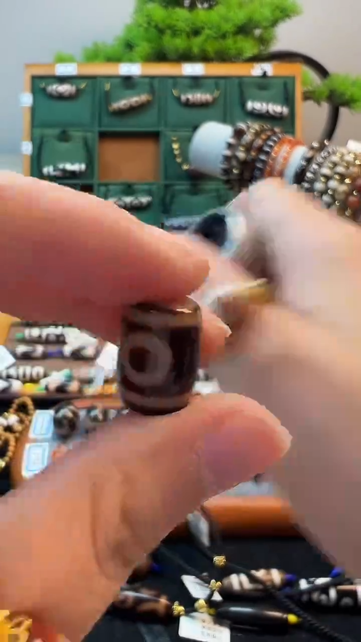 玛瑙/玉髓（覆膜）颈饰未镶嵌113（微瑕随机发货）