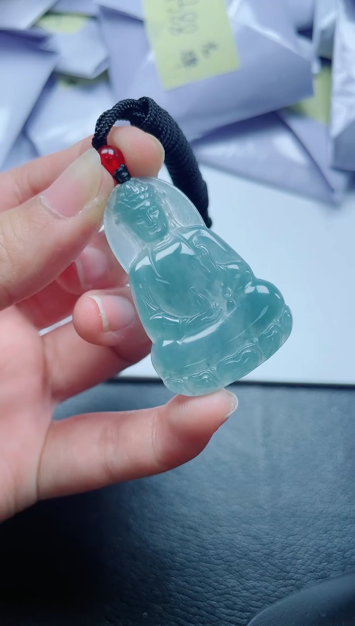 翡翠未镶嵌颈饰  多样性发货一件发货-观音