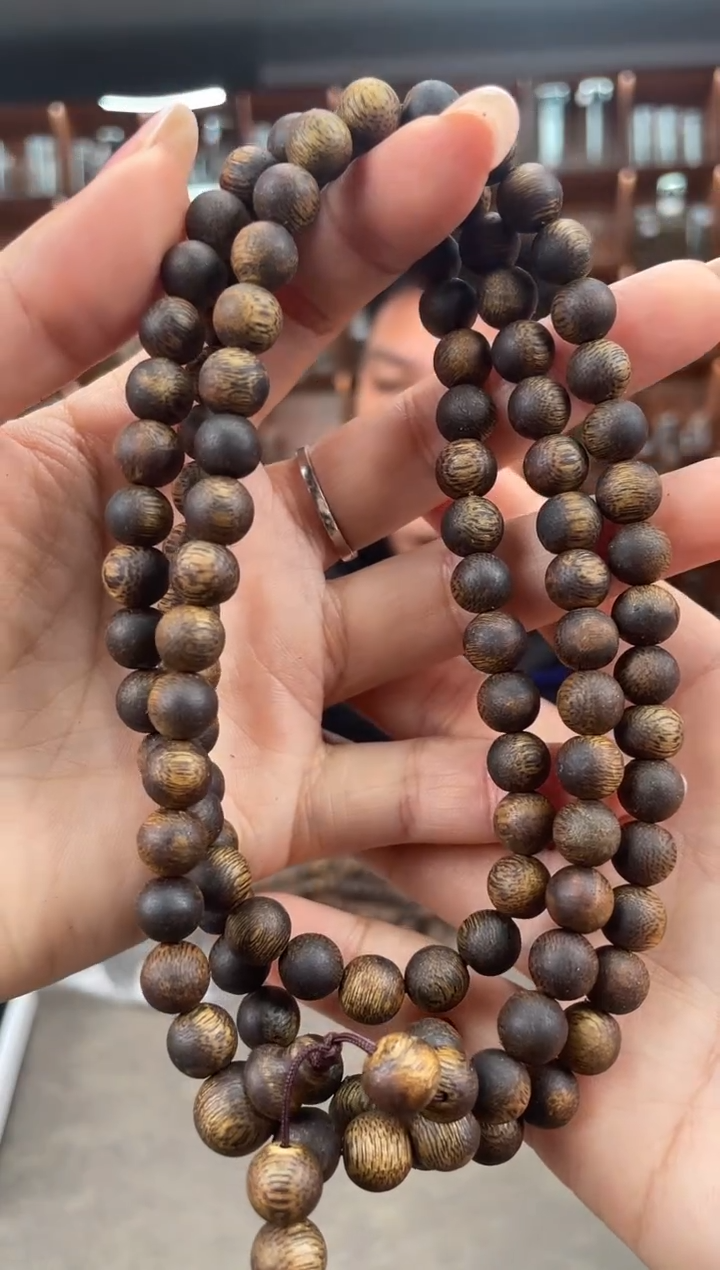 【闪购商品】沉香手串25号老料国香绿奇楠多样性发一条