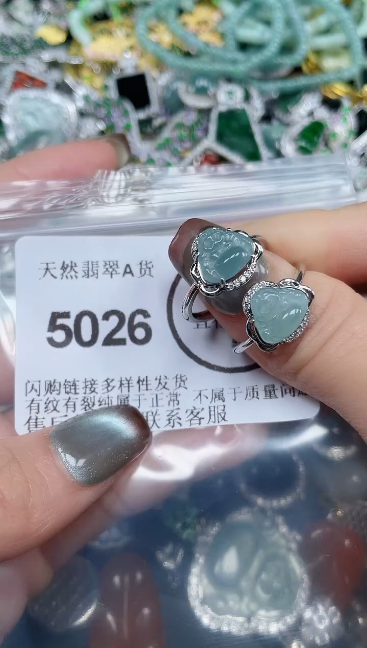 颈饰未镶嵌翡翠5026