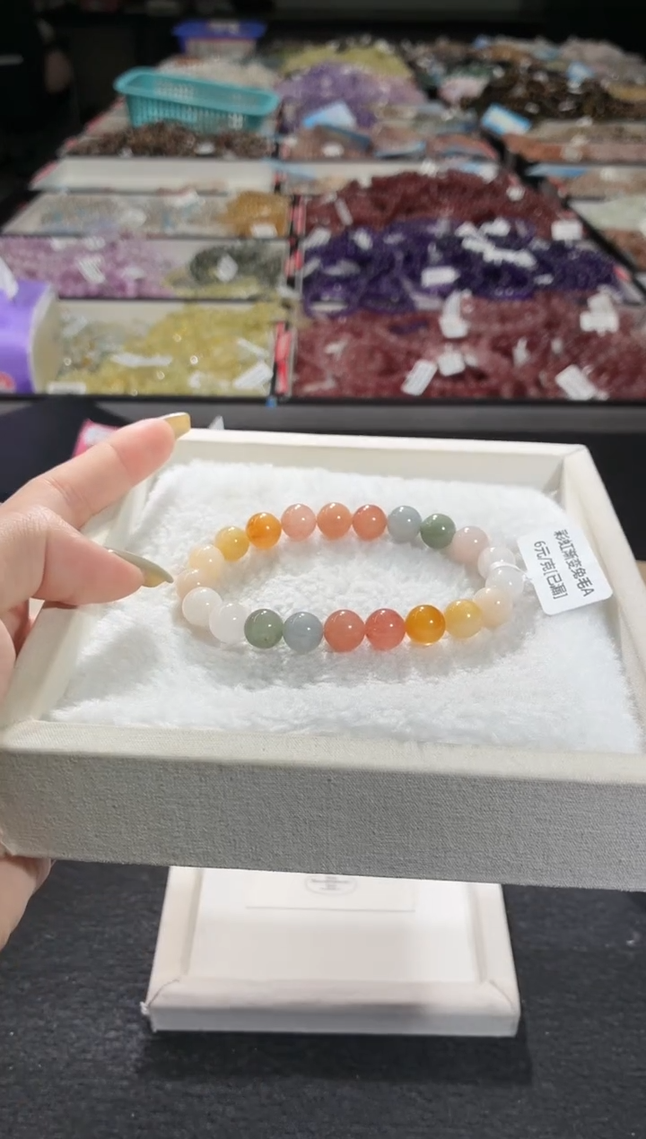 未镶嵌手链水晶442号 多样性发一EE  9+