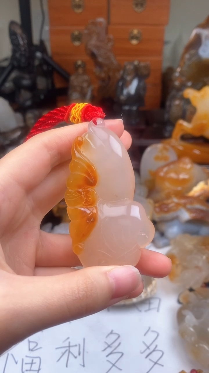 【闪购商品】玛瑙/玉髓颈饰未镶嵌AA