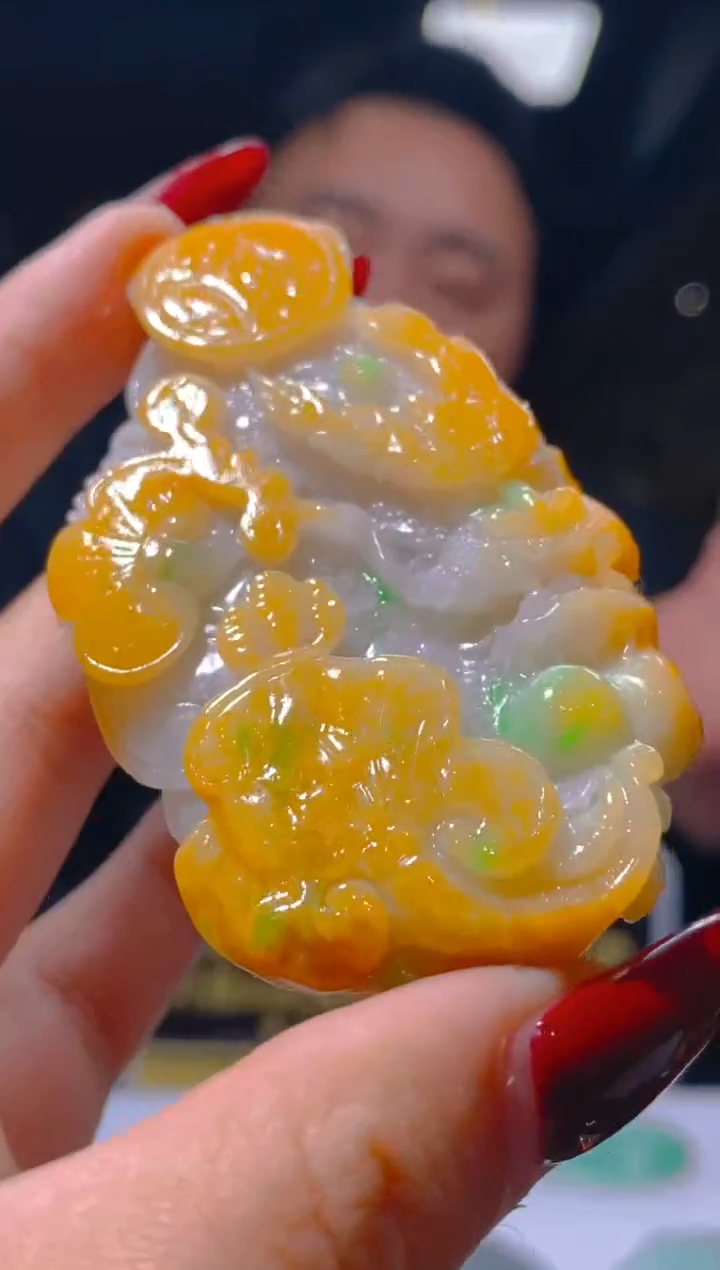 【闪购商品】定制翡翠未镶嵌闪购毛货链接LYH063