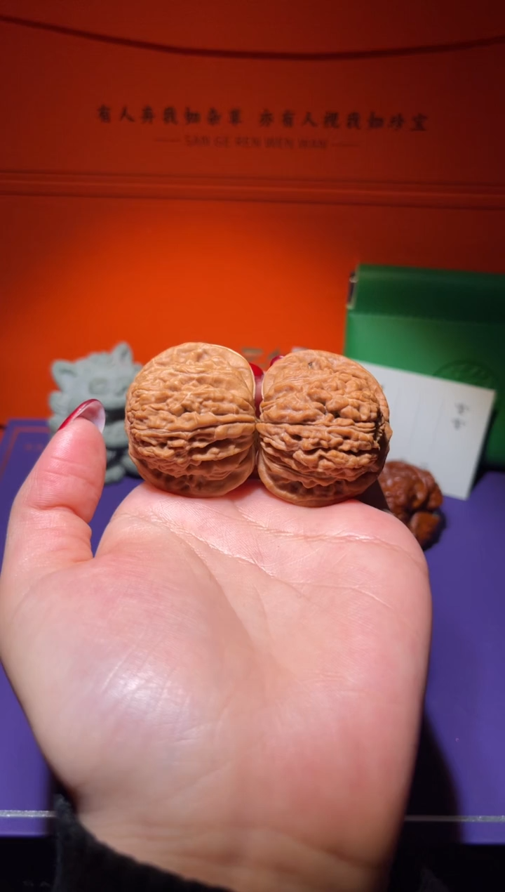 把件文玩核桃 10号全品四座楼 39尺寸