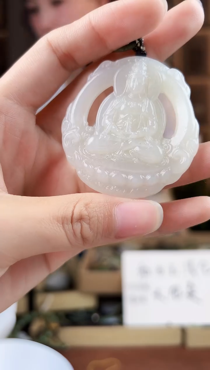 颈饰未镶嵌和田玉拍一发一，多样性发货