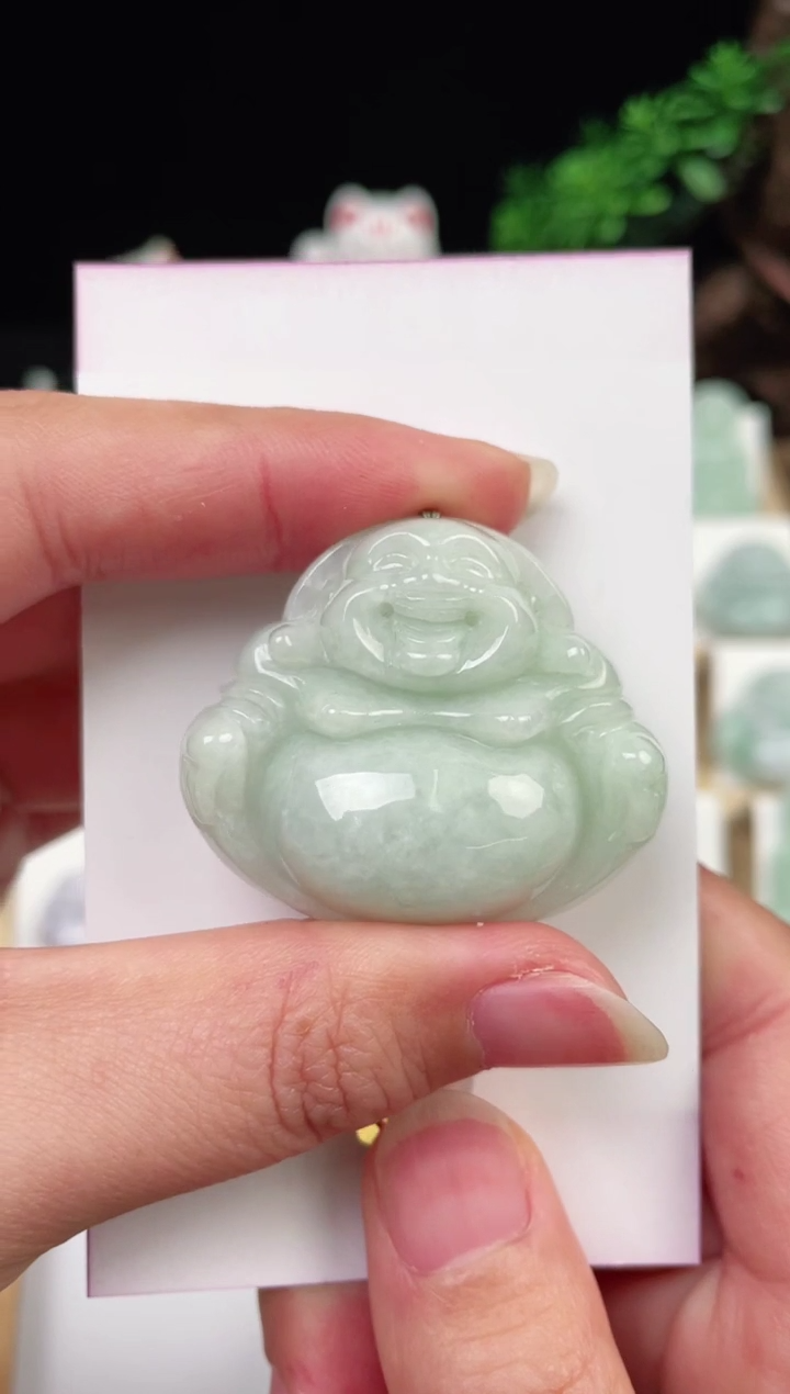 【闪购商品】翡翠颈饰未镶嵌佛公