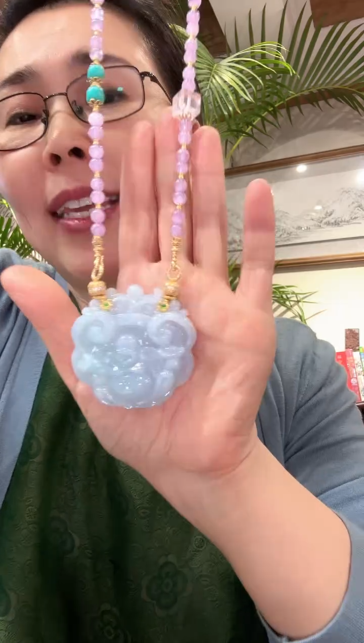 【闪购商品】翡翠颈饰未镶嵌国风