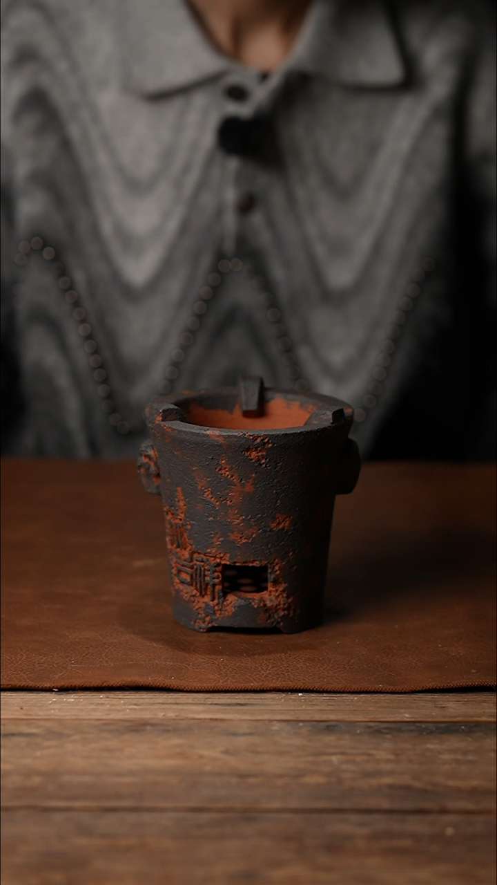 001重工雕刻炭炉