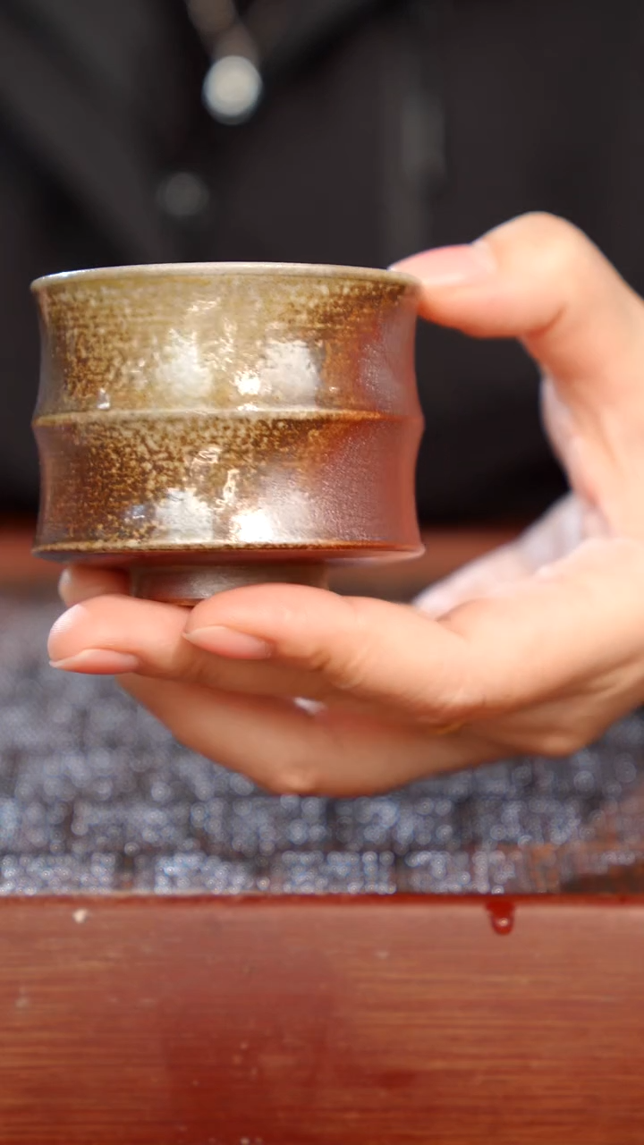 陶瓷奢瓷/瑞寅柴烧茶器（杯子）0897