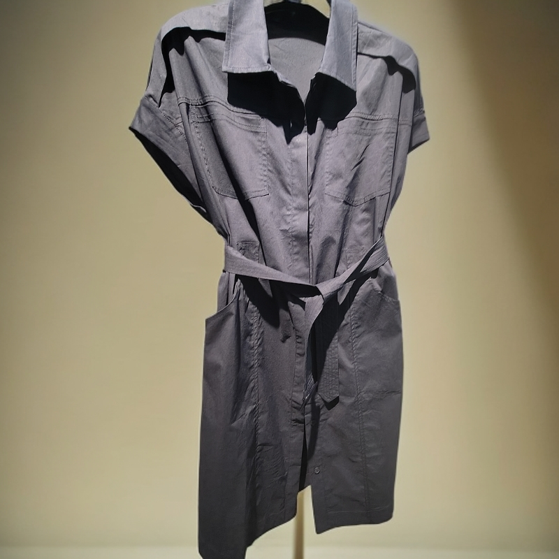 峦左连衣裙收腰气质百搭