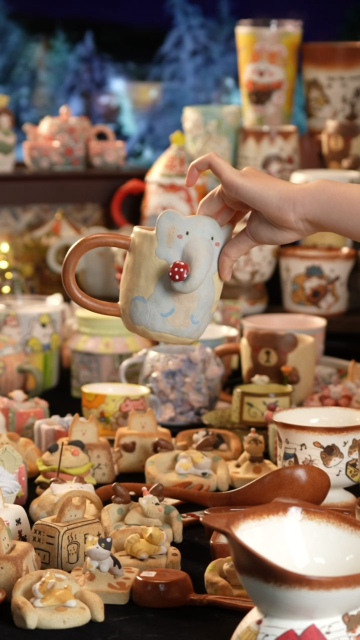 其他陶景德镇釉下彩手绘设计师款陶瓷