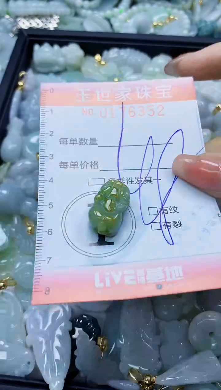 【闪购商品】翡翠颈饰未镶嵌闪购商品00176352