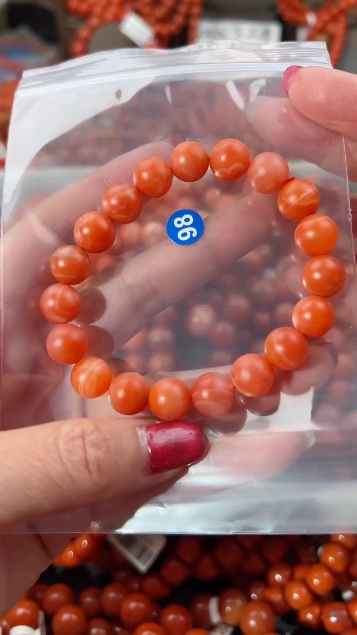 【闪购商品】南红玛瑙手串未镶嵌10+