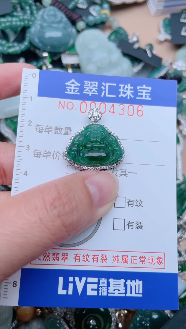 【闪购商品】翡翠颈饰未镶嵌4306....1