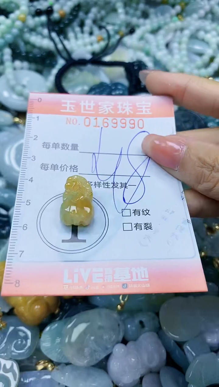 【闪购商品】翡翠颈饰未镶嵌闪购0169990