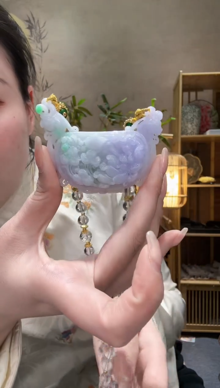 【闪购商品】翡翠耳饰未镶嵌吊坠