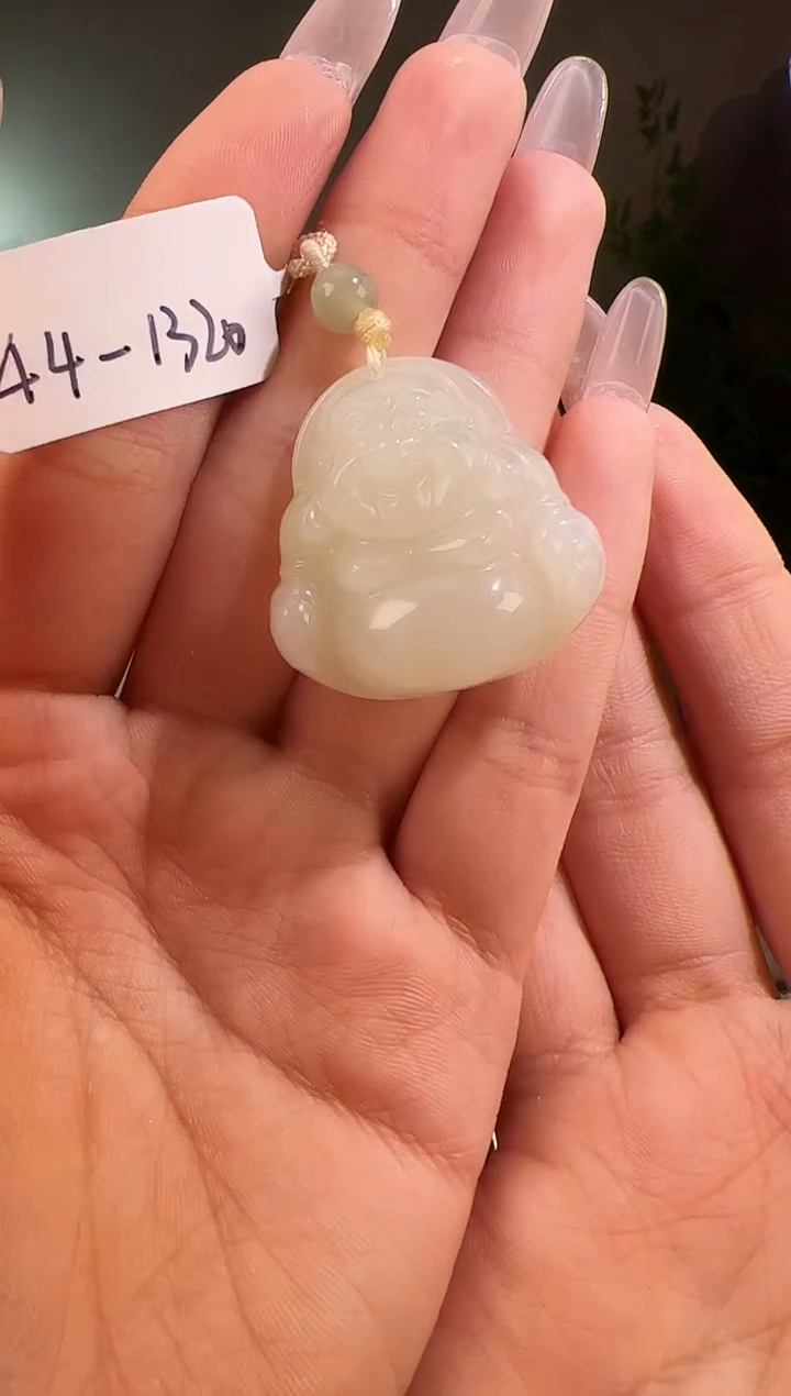 【闪购商品】和田玉颈饰未镶嵌佛公1320