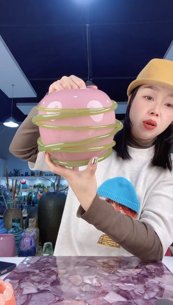 【闪购商品】琉璃慕忆家花瓶