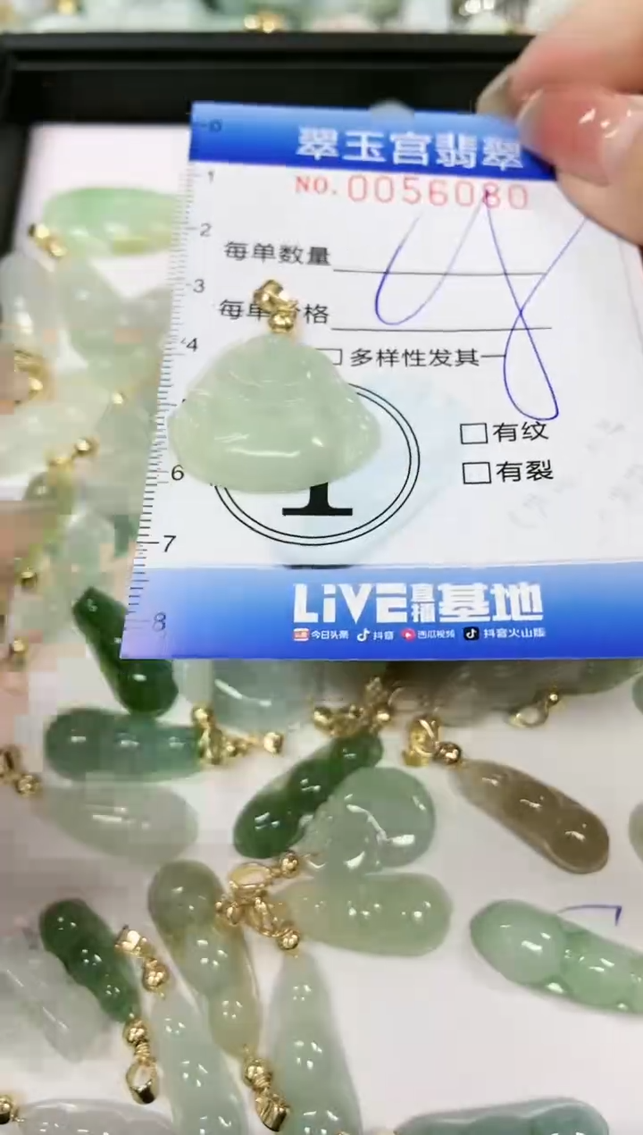 【闪购商品】翡翠颈饰未镶嵌闪购0056080