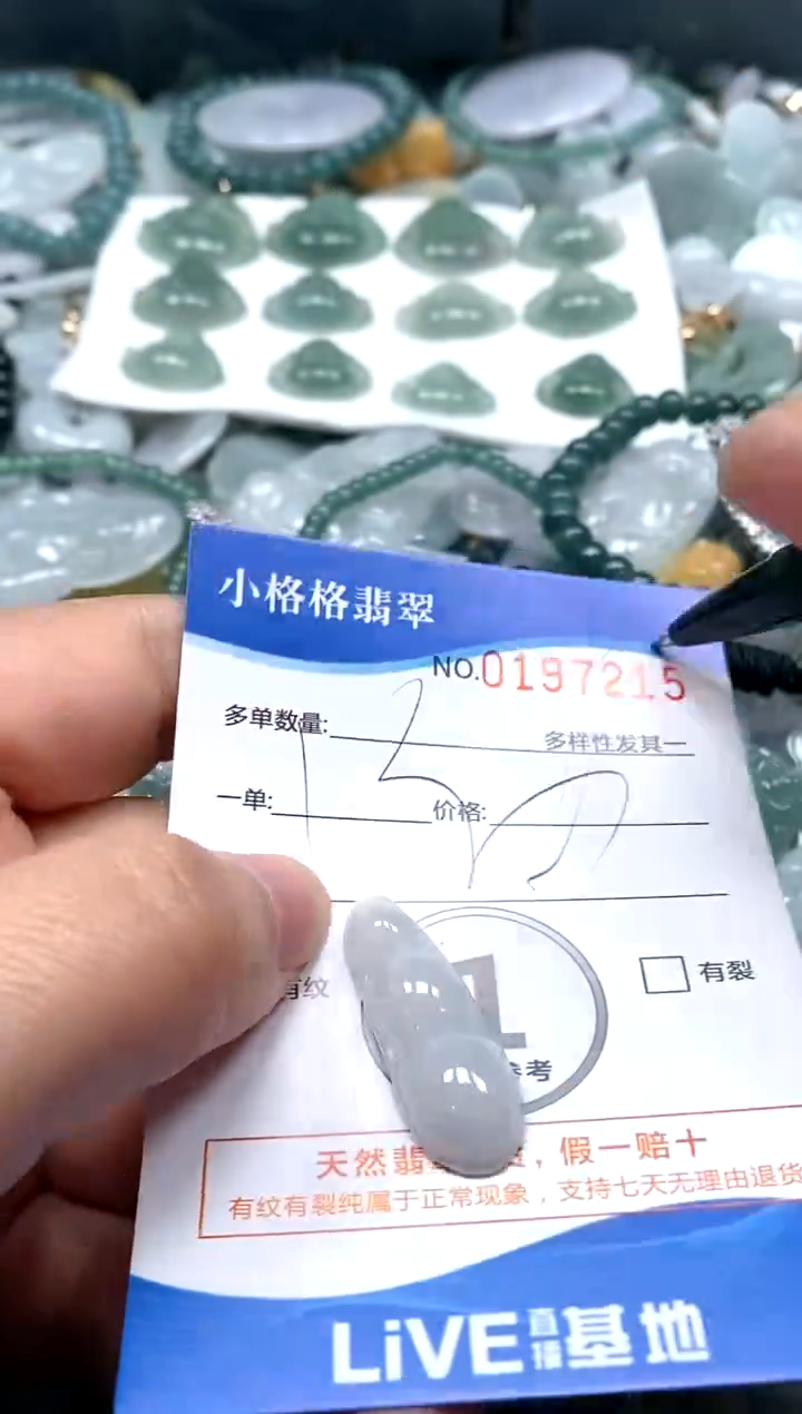 【闪购商品】翡翠颈饰未镶嵌闪购商品0197215