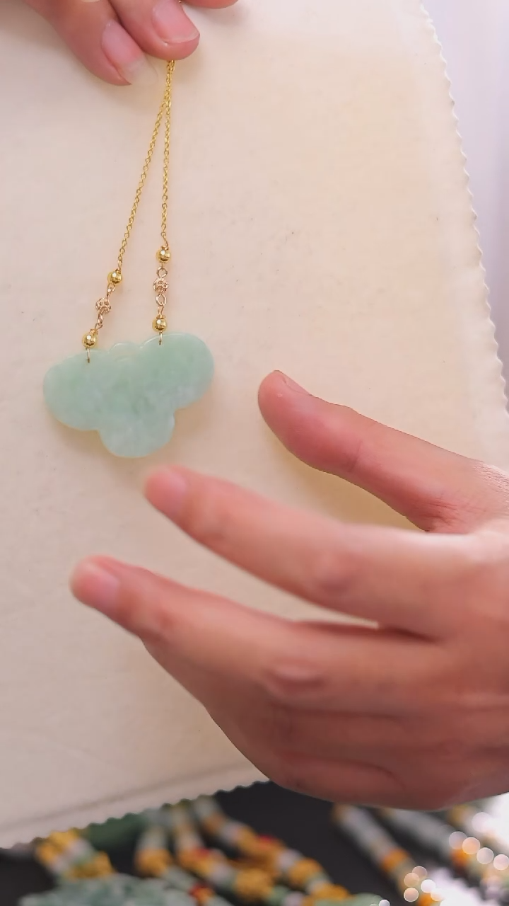 【闪购商品】翡翠耳饰未镶嵌24小时内发货质保A货