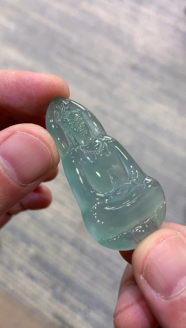 颈饰未镶嵌翡翠天然A货翡翠