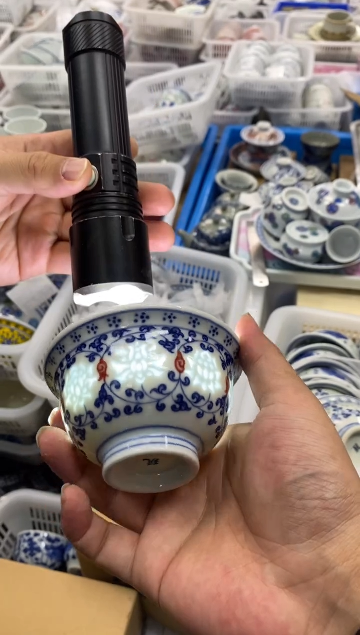 杯景德陶瓷茶具容量约100