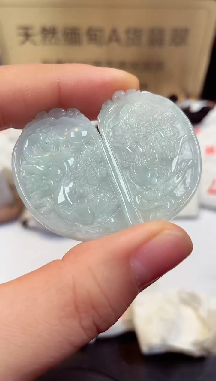 【闪购商品】翡翠颈饰未镶嵌天然缅甸翡翠A货